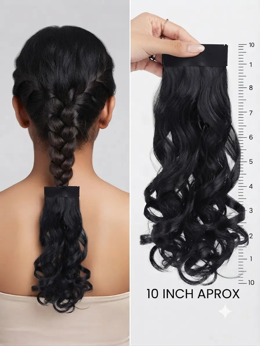 Instantly transform your hairstyle with our 10 Inch Ponytail Hair Extension. ss hair